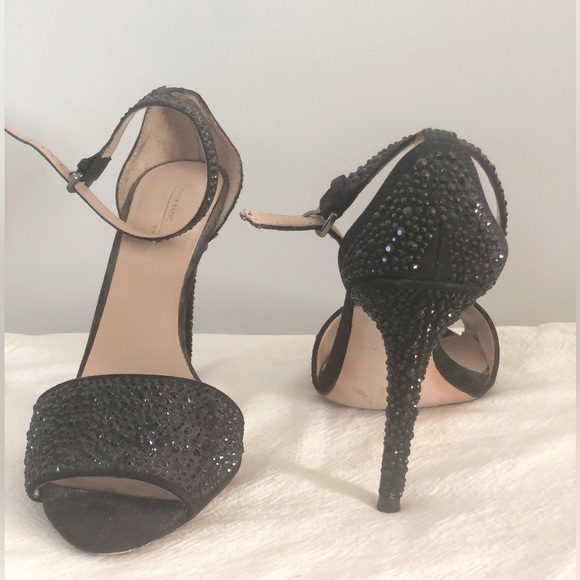 Zara black Crystal heels - Picture 4 of 8
